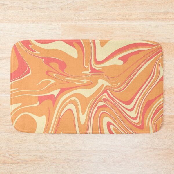 Item preview, Orange Summer Sunrise Paint Spill designed and sold by SwirlSeas.