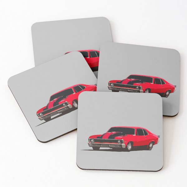 Item preview, 1968 Chevy Nova Drag Car - stylized designed and sold by mal-photography.