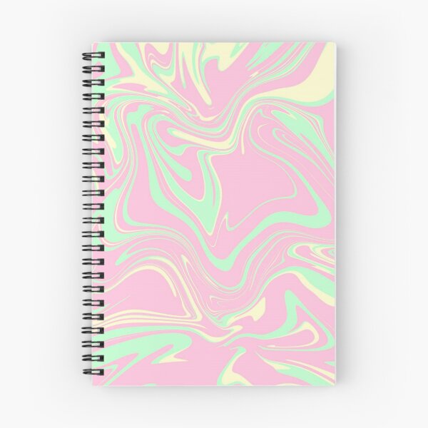 Item preview, Pink Easter Basket Paint Spill designed and sold by SwirlSeas.