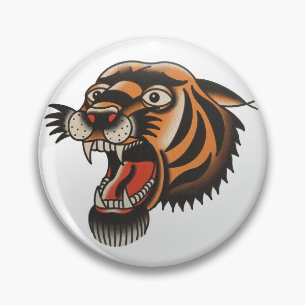 Item preview, Traditional Tiger Head II designed and sold by Phantasmagoria1.