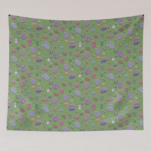 Item preview, Easter Eggs green designed and sold by ltlgraymonster.