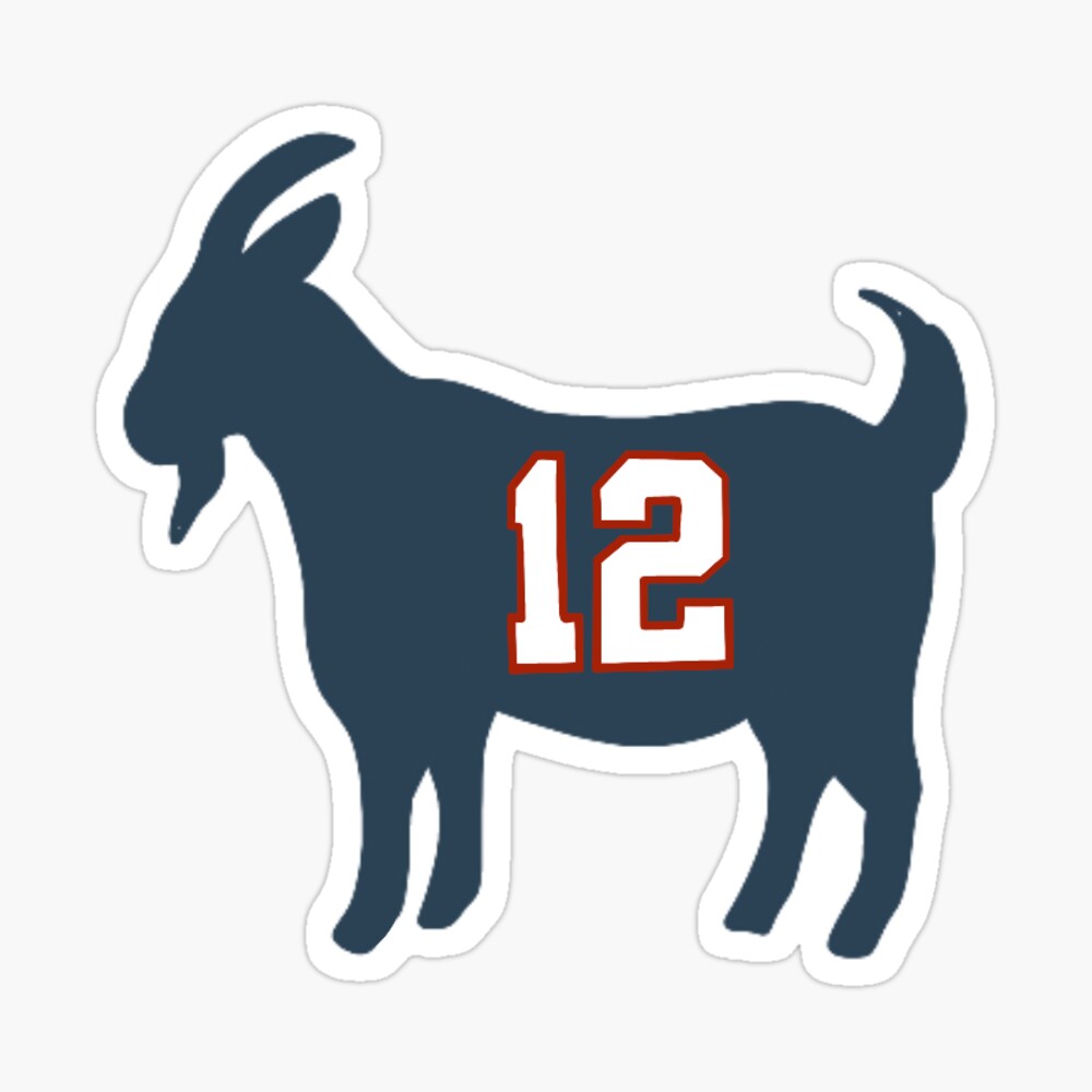 brady the goat 12 Sticker for Sale by NovaTees