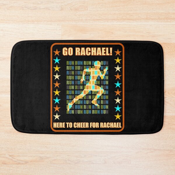 Item preview, Go Rachael Runner Support Fan Here to Cheer Favorite Athlete designed and sold by artfulnotebook.