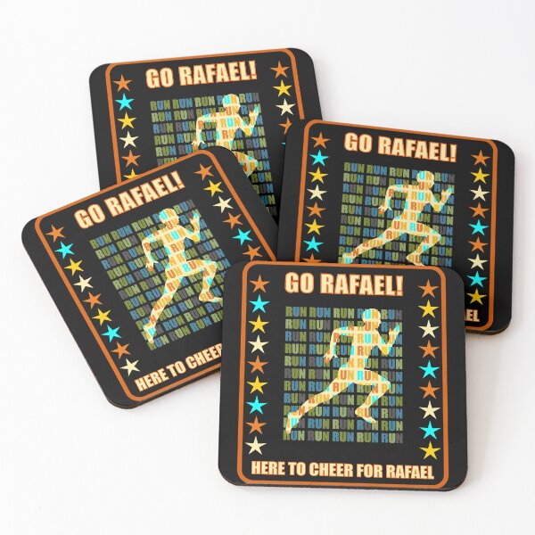 Item preview, Go Rafael Runner Support Fan Here to Cheer Favorite Athlete designed and sold by artfulnotebook.