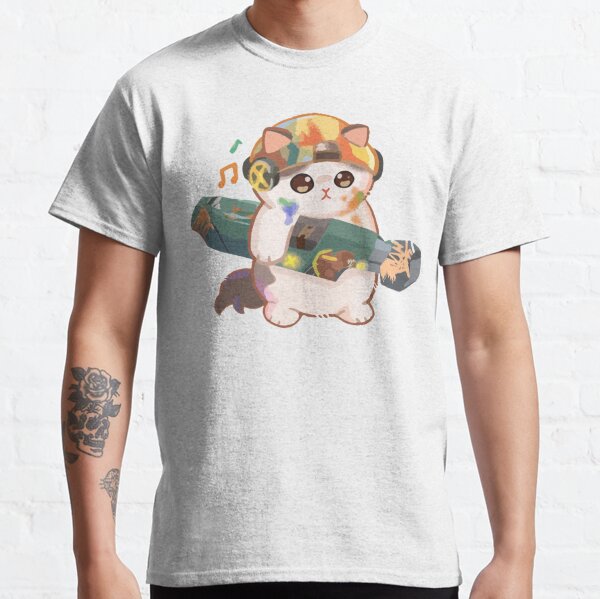Chat Mewrez minimaliste mignon chat pingouin surprisMewrez T-shirt classique