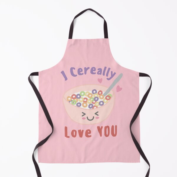 Item preview, Cute and funny cereal love pun, smiling friend. designed and sold by WhaleSharkShop.