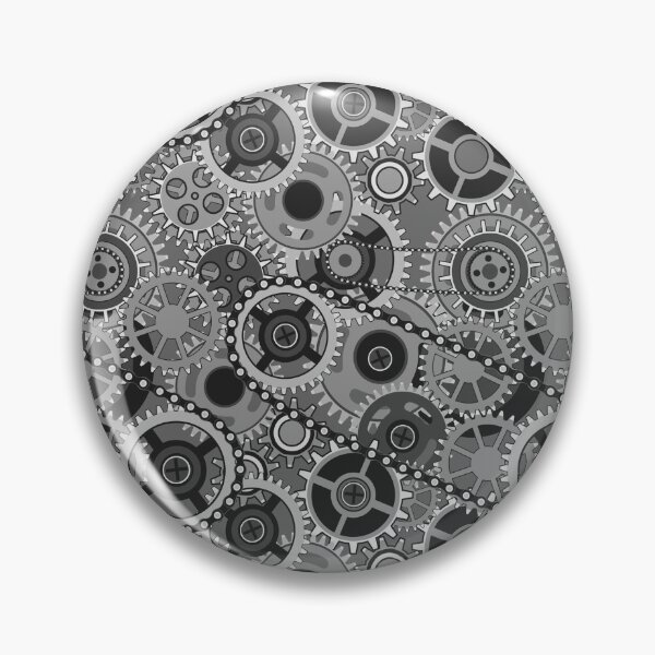 Item preview, Steampunk Gears Vintage Look Antique Cogs Wheels Industrial Design designed and sold by Draculaura2009.