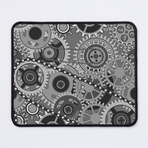 Item preview, Steampunk Gears Vintage Look Antique Cogs Wheels Industrial Design designed and sold by Draculaura2009.