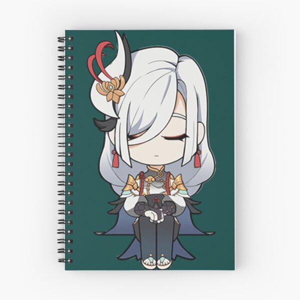 Item preview, Chibi Shenhe - Genshin Impact    designed and sold by TShakeira.