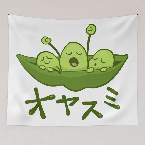 Item preview, Goodnight, kawaii beans! designed and sold by Hey Har.