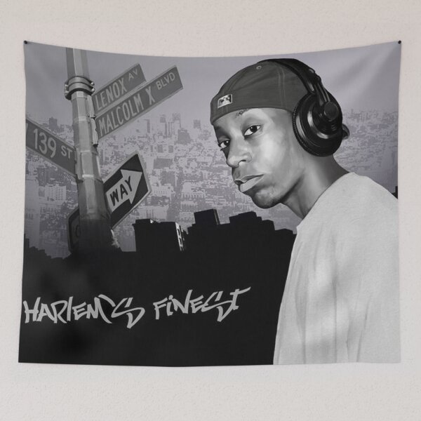 Item preview, Cover Music Albums The Big L Black And White Color Poster designed and sold by Michael-Dilley.