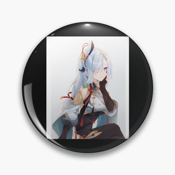 Item preview, Shenhe Cute Genshin Impact Graphic  designed and sold by TShakeira.