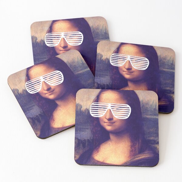 Item preview, Mona Lisa Party Girl Glasses designed and sold by 4You4U.