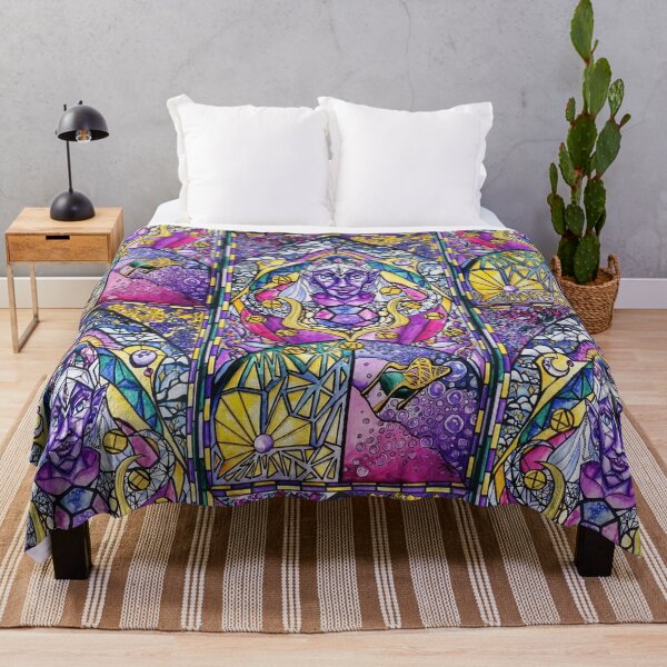 Item preview, Art Nouveau Magical Stained Glass: Dunamancy designed and sold by araiyana.