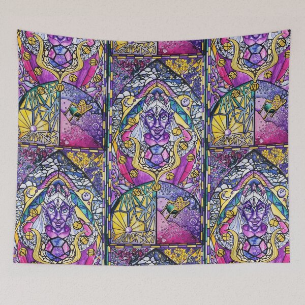 Item preview, Art Nouveau Magical Stained Glass: Dunamancy designed and sold by araiyana.