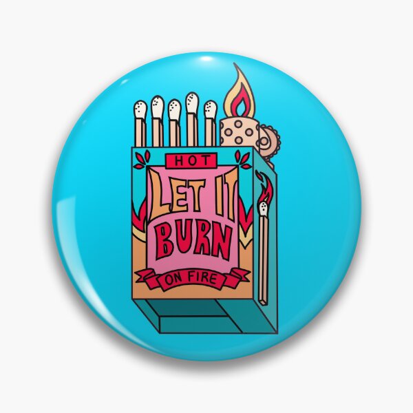 Item preview, Let It Burn Matchbox Lighter designed and sold by SabrinaSana.