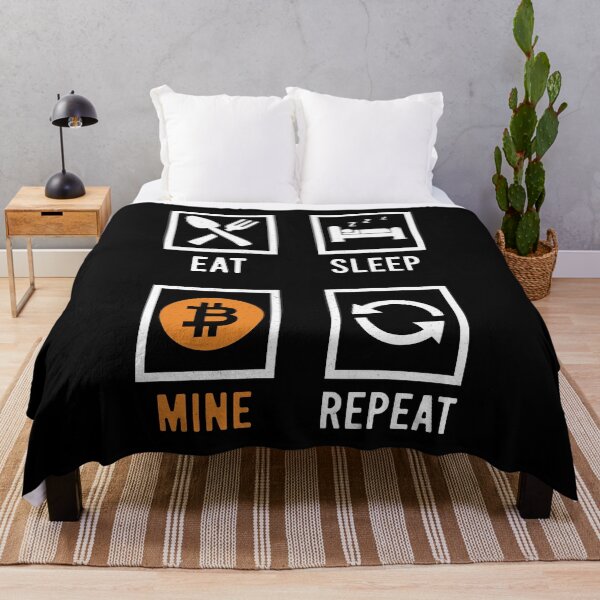 Item preview, Eat Sleep Mine Repeat designed and sold by StepupDesign.