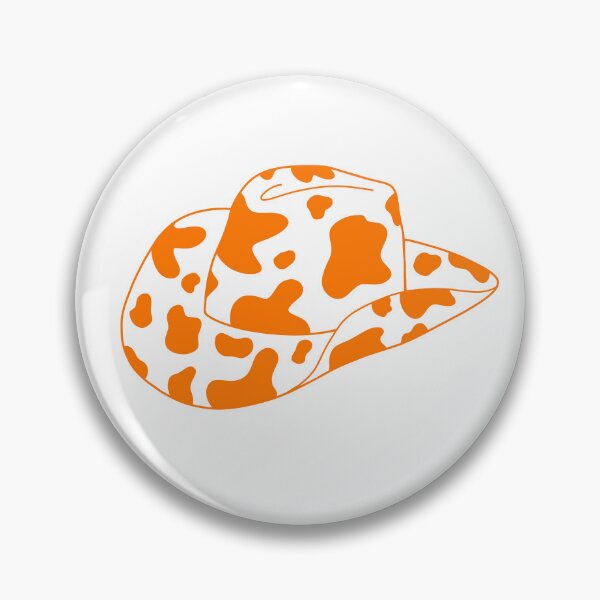 Item preview, Tennessee Orange Cow Print Cowboy Hat designed and sold by sorooart.