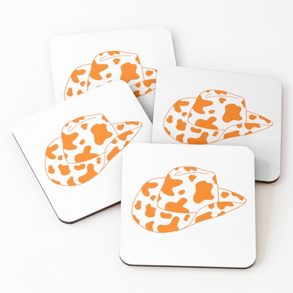 Item preview, Tennessee Orange Cow Print Cowboy Hat designed and sold by sorooart.
