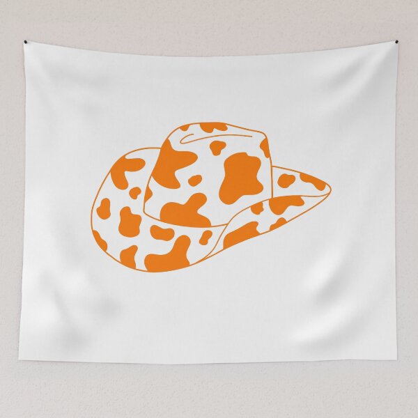 Item preview, Tennessee Orange Cow Print Cowboy Hat designed and sold by sorooart.