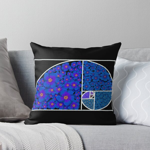 Item preview, Floral Fibonacci Spiral designed and sold by Fernheart Designs.
