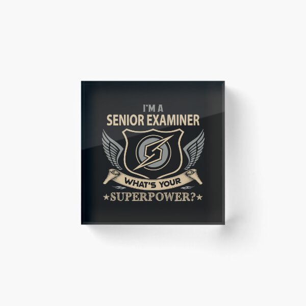 Item preview, Senior Examiner T Shirt - What Is Your Superpower Job Gift Item Tee designed and sold by leolanwugm.