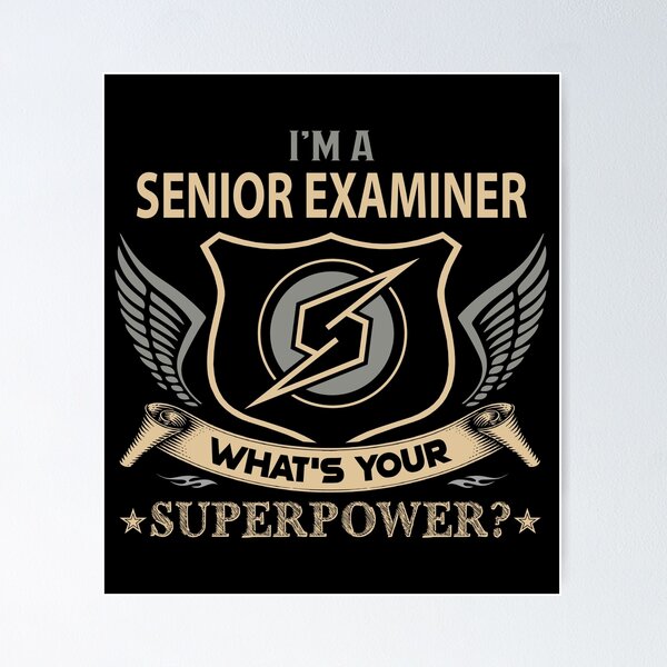 Item preview, Senior Examiner T Shirt - What Is Your Superpower Job Gift Item Tee designed and sold by leolanwugm.