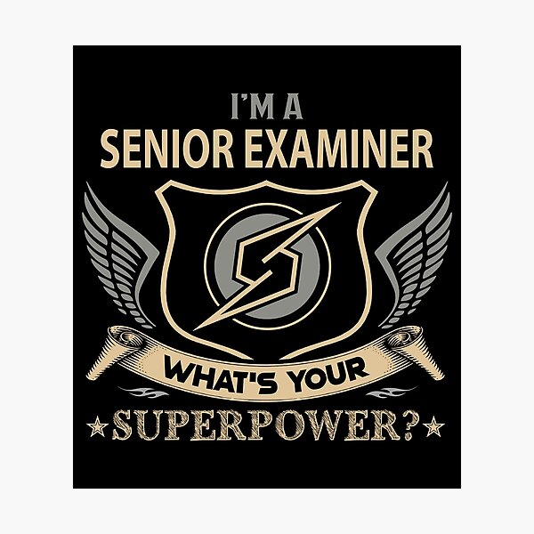 Item preview, Senior Examiner T Shirt - What Is Your Superpower Job Gift Item Tee designed and sold by leolanwugm.