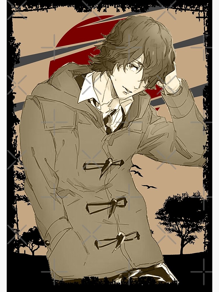 Shougo Makishima Psycho Pass Saiko Pasu Retro Landscape Design