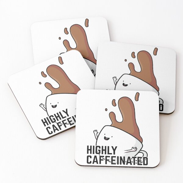 Item preview, HIGHLY CAFFEINATED designed and sold by ajmatos.