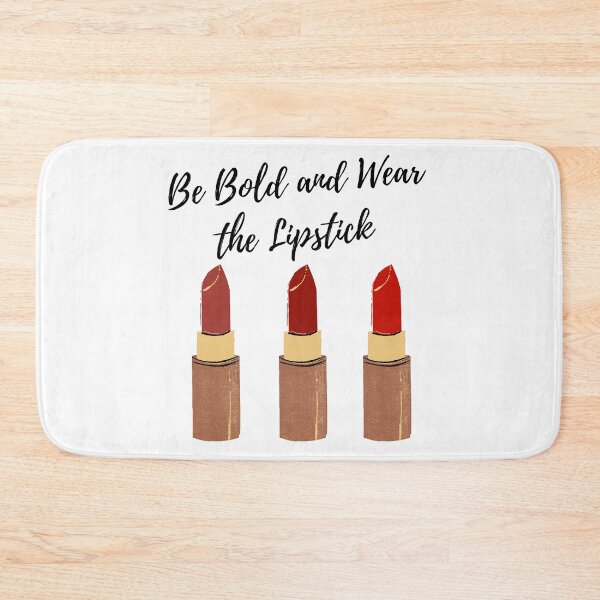 Artikelvorschau, Seien Sie mutig und tragen Sie den Lippenstift - Drei rote Lippenstifte entworfen und verkauft von SMillustrations.