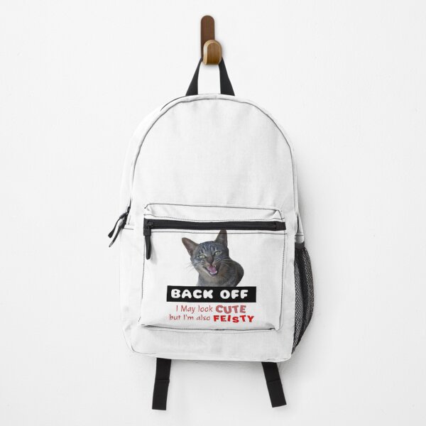 Item preview, BACK OFF Cute Cat - Cute but Feisty designed and sold by Amazing Arts Designs.