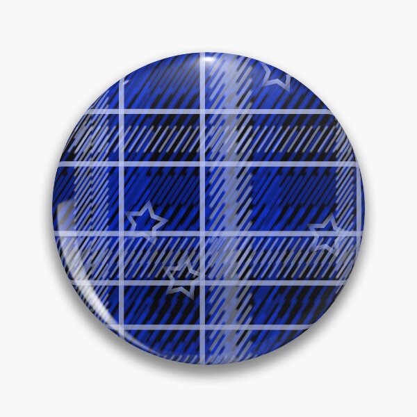 Item preview, Blue tartan with stars designed and sold by MoMoJaJa.