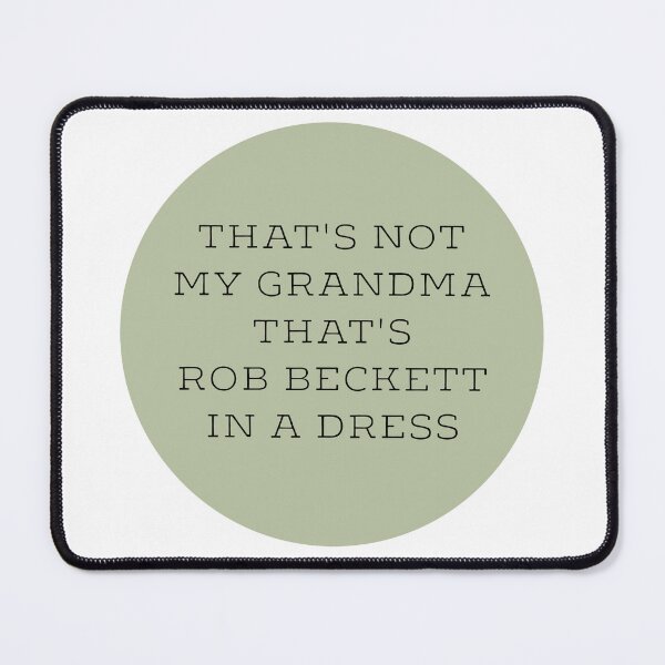 Item preview, Taskmaster: That's not my grandma, that's Rob Beckett in a dress [green circle] designed and sold by bellatierra.