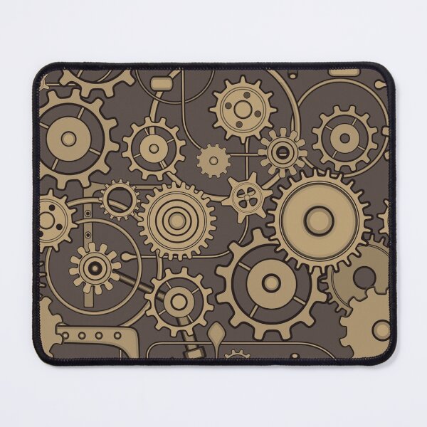 Item preview, Steampunk Gears Vintage Look Antique Cogs Wheels Industrial Design designed and sold by Draculaura2009.