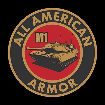 M1 Abrams Tank Shield Poster for Sale by StrongVlad