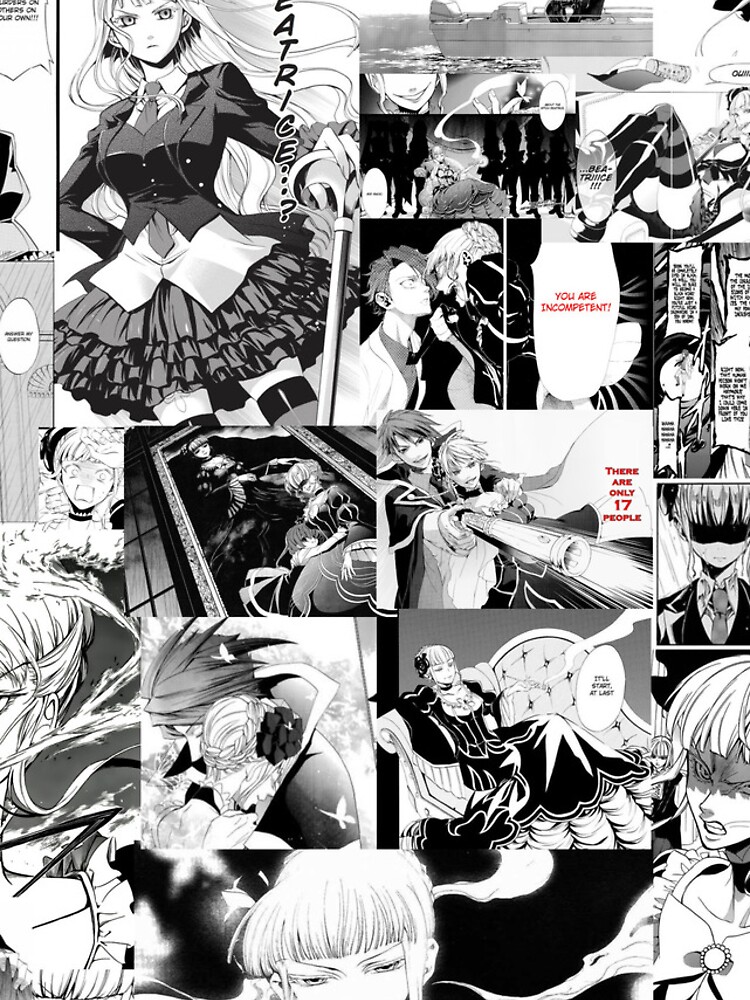 Umineko Beatrice Manga Collage