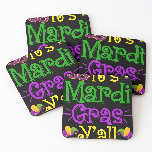 Item preview, Its Mardi Gras Yall Mardi Gras Party Mask Costume designed and sold by DanielDutkosky.