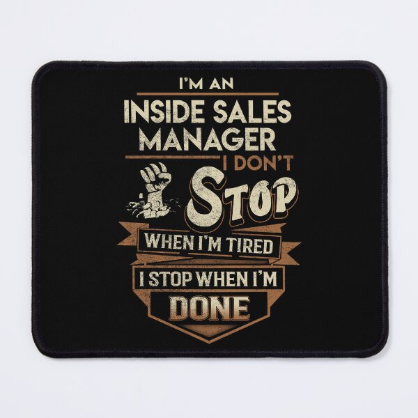 Item preview, Inside Sales Manager T Shirt - I Stop When Done Job Gift Item Tee designed and sold by paneczkopat.