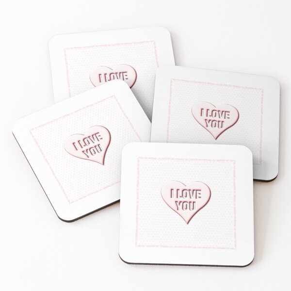 Item preview, I Love You! Rose Gold Metal Heart with Pattern designed and sold by PawsitiveMum.