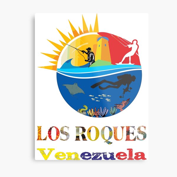 LOS ROQUES VENEZUELA Lámina metálica
