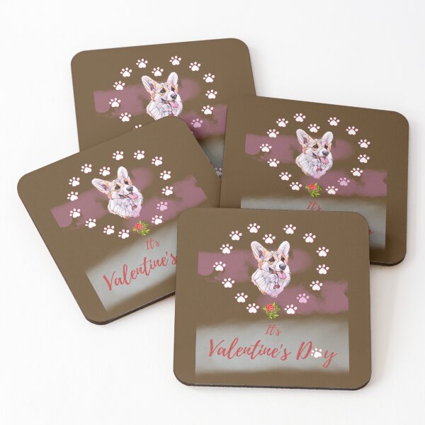 Item preview, it's valentine's day with a cute corgi designed and sold by vietmix.