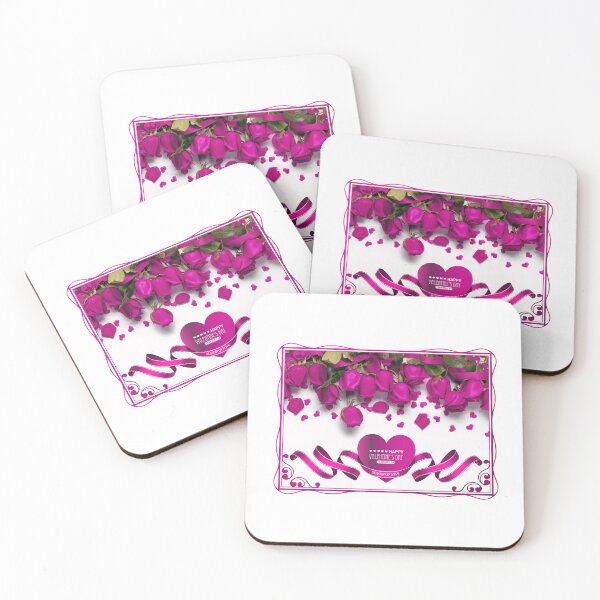 Item preview, Happy Valentine’s Day! Pink Roses designed and sold by PawsitiveMum.