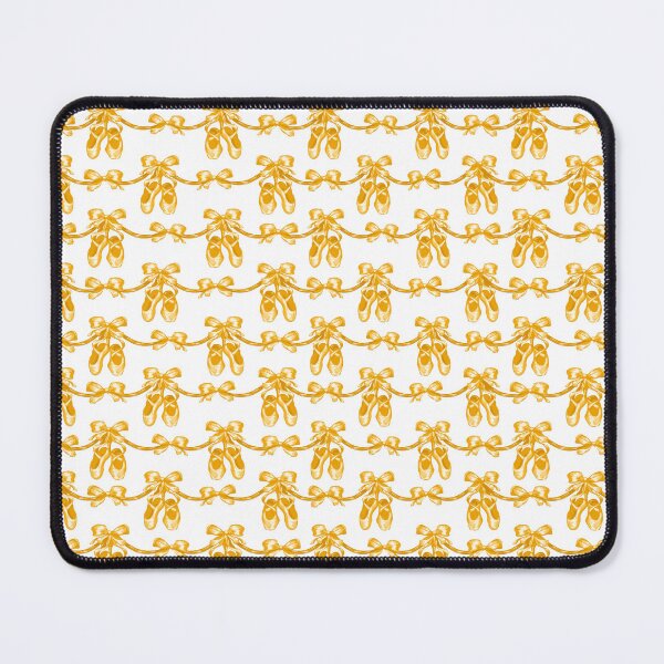 Item preview, cute baby ballerina pattern yellow designed and sold by ArtInPi.