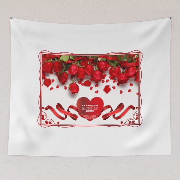 Item preview, Happy Valentine’s Day! Red Roses designed and sold by PawsitiveMum.