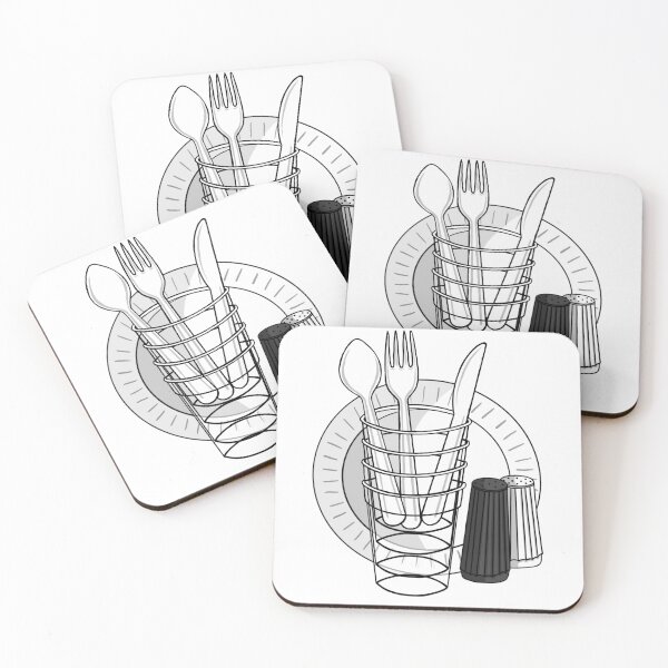 Item preview, Picnic Utensils designed and sold by honeybeepaper.