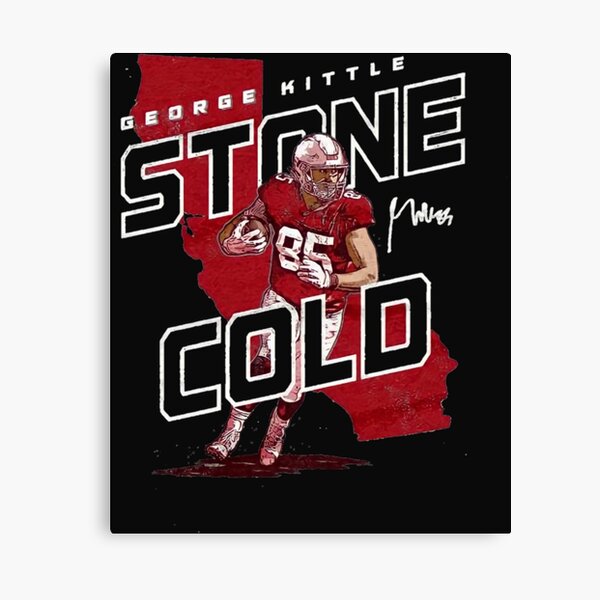 Kittle Jersey Red Canvas Print for Sale by reevevi