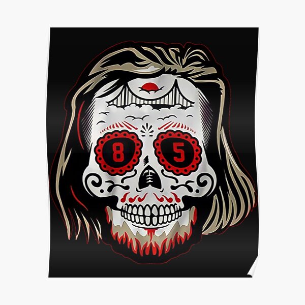 Pin by Denise on SF 49ERZ  Skull decal, Skull art, Candy skull tattoo