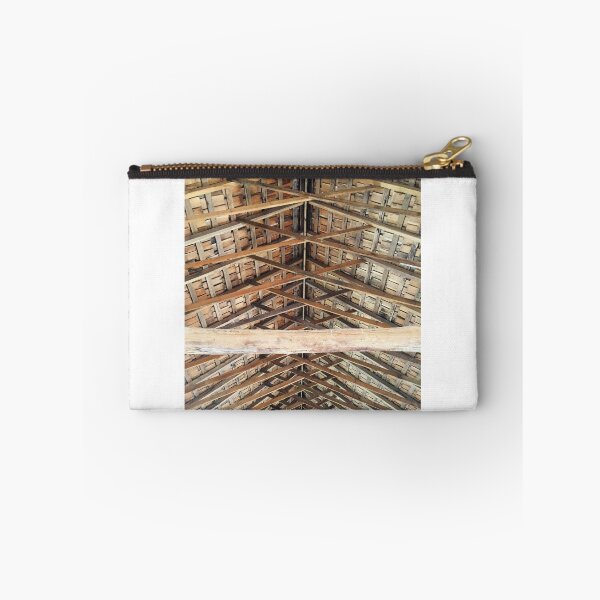 Item preview, Crisscross patterns formed by roof beams designed and sold by Jane McDougall.