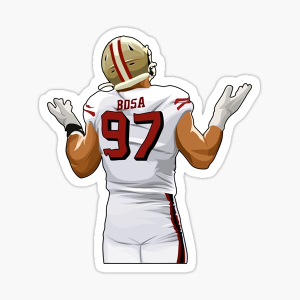 Nick Bosa nach der Entlassung Sticker